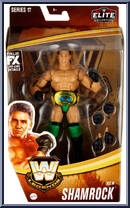 Ken Shamrock (Green Shorts) from WWE Elite Collection - Legends - Series 17 manufactured by Mattel [Front]