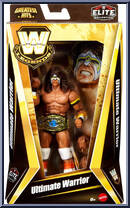 Ultimate Warrior from WWE Elite Collection - Legends - Greatest Hits - Series 2 manufactured by Mattel [Front]
