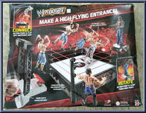 Launchin' Entrance Ring from WWE Flex Force - Playsets manufactured by Mattel [Back]