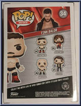 Finn Balor (Masked) from WWE - Pop! Vinyl Figures manufactured by Funko [Back]