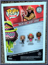 Macho Man Randy Savage from WWE - Pop! Vinyl Figures manufactured by Funko [Back]