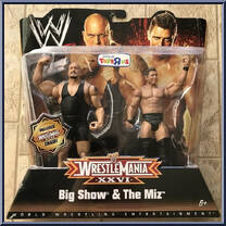 Big Show & The Miz from WWE - Wrestlemania 26 (XXVI) manufactured by Mattel [Front]