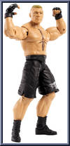 Brock Lesnar from WWE - Series  64 manufactured by Mattel [Loose]