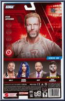 Edge from WWE - Series 128 manufactured by Mattel [Back]