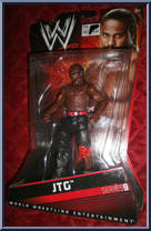 JTG from WWE - Series   9 manufactured by Mattel [Front]