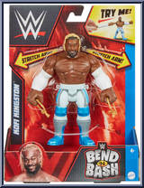Kofi Kingston from WWE - Bend 'N Bash - Series 2 manufactured by Mattel [Front]
