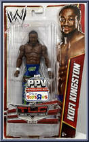 Kofi Kingston (TLC - Tables / Ladders / Chairs) from WWE - PPV Headquarters manufactured by Mattel [Front]