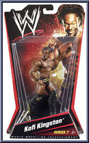 Kofi Kingston from WWE - Series   7 manufactured by Mattel [Front]