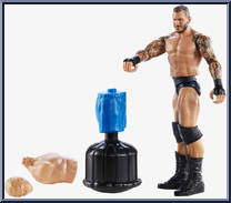 Randy Orton (Blue Dummy) from WWE - Wrekkin' manufactured by Mattel [Loose]