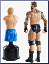 Randy Orton (Blue Dummy) from WWE - Wrekkin' manufactured by Mattel [Loose]