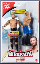 Randy Orton (Blue Dummy) from WWE - Wrekkin' manufactured by Mattel [Front]
