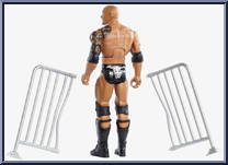 Rock (Guardrail) from WWE - Wrekkin' manufactured by Mattel [Loose]