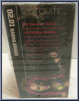 Sasha Banks (Pink Hair) from WWE - Loot Crate manufactured by Mattel [Back]