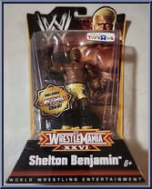 Shelton Benjamin from WWE - Wrestlemania 26 (XXVI) manufactured by Mattel [Front]