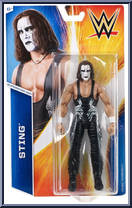 Sting (Flashback) from WWE - Series  55 manufactured by Mattel [Front]