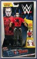 Sting from WWE - Tough Talkers - Total Tag Team manufactured by Mattel [Front]
