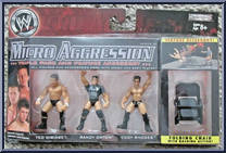 Ted Dibiase / Randy Orton / Cody Rhodes from WWE Micro Aggression - Series 16 manufactured by Jakks Pacific [Front]