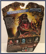 Finn Balor from WWE Mutants - Series  1 manufactured by Mattel [Back]