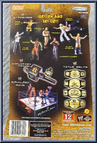Booker T from WWE Off the Ropes - Series  1 manufactured by Jakks Pacific [Back]