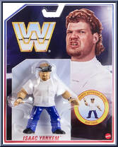 Isaac Yankem from WWE Retro Series - Series 16 manufactured by Mattel [Front]