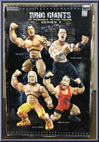 Hulk Hogan from WWE Ring Giants - Series  7 manufactured by Jakks Pacific [Back]