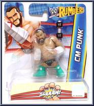 CM Punk from WWE Rumblers - Basic Series manufactured by Mattel [Front]