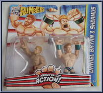 Daniel Bryan / Sheamus from WWE Rumblers - 2-Packs manufactured by Mattel [Front]