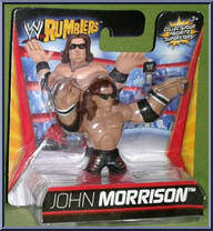 John Morrison from WWE Rumblers - Basic Series manufactured by Mattel [Front]