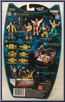 Shelton Benjamin (Red Shorts) from WWE Ruthless Aggression - Series 11.5 manufactured by Jakks Pacific [Back]