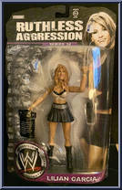Lilian Garcia from WWE Ruthless Aggression - Series 34 manufactured by Jakks Pacific [Front]