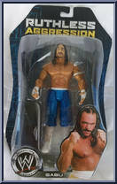 Sabu (Blue Pants) from WWE Ruthless Aggression - Series 24 manufactured by Jakks Pacific [Front]