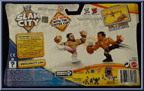 Damien Sandow vs. Alberto Del Rio from WWE Slam City - 2-Packs manufactured by Mattel [Back]