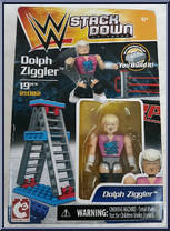 Dolph Ziggler from WWE Stack Down - Basic Series manufactured by Bridge Direct [Front]