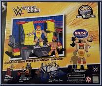 Hulk Hogan vs. Macho Man from WWE Stack Down - Basic Series manufactured by Bridge Direct [Back]