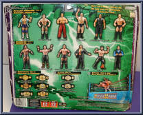 Trish Stratus / Tyson Tomko / Christian from WWE Treacherous Trios - Series  2 manufactured by Jakks Pacific [Back]
