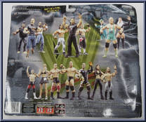 Finlay / J Bradshaw / Hornswoggle from WWE Treacherous Trios - Series  9 manufactured by Jakks Pacific [Back]