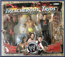 Elijah Burke / CM Punk / Tommy Dreamer from WWE Treacherous Trios - Series  7 manufactured by Jakks Pacific [Front]