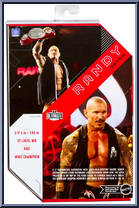 Randy Orton from WWE Ultimate Edition - Series 18 manufactured by Mattel [Back]