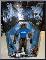 Booker T from WWE WrestleMania 21 - Basic Series manufactured by Jakks Pacific [Front]