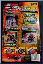 Triple H from WWF Backlash - Series 2 - Super Stars manufactured by Jakks Pacific [Back]
