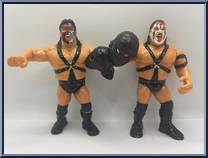 Demolition (Smash / Crush) from WWF - Series  2 - Tag Teams manufactured by Hasbro [Loose]