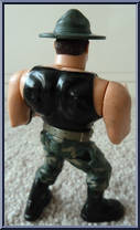 Sgt. Slaughter from WWF - Series  3 manufactured by Hasbro [Loose]
