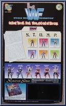 Brian Pillman from WWF - S.T.O.M.P. - Series 1 manufactured by Jakks Pacific [Back]