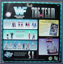 Headbangers from WWF - Tag Teams manufactured by Jakks Pacific [Back]