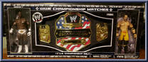 U.S. Championship Belt / Booker T / Chris Benoit from WWF - Box Sets manufactured by Jakks Pacific [Front]