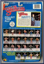 Luscious Johnny Valiant from WWF - Series 5 manufactured by LJN [Back]