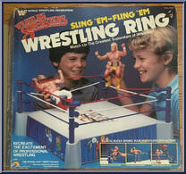 Sling ‘Em - Fling ‘Em Wrestling Ring Action Figure
