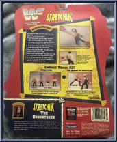 Undertaker from WWF - Stretchin' manufactured by Playmates [Back]
