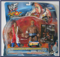 Kurt Angle / Rikishi Action Figure