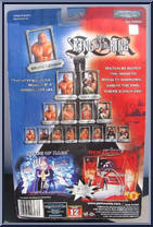 Brock Lesnar from WWF Titan Tron Live - King of the Ring 2002 manufactured by Jakks Pacific [Back]